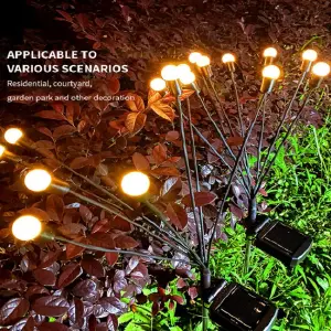 Luces Solares de Jardín para Exteriores: Ilumina tus noches con estilo - Luces Solares Jardín Para Exteriores