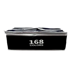 MARCADOR  X 168PCS COLOR DOBLE PUNTA