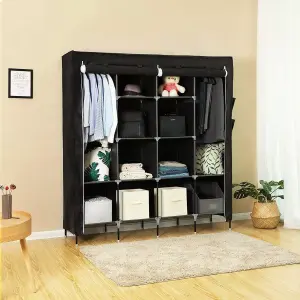 Closet Ropero Armable 4 Módulos Portátil