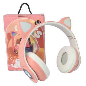 Audífonos Bluetooth CAT B39M Rosado