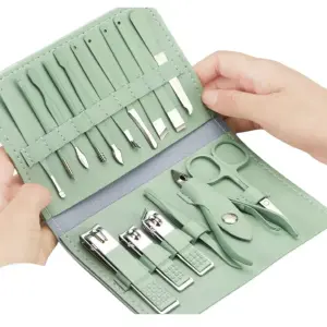 Kit Manicure Pedicure Cuidado 16 Piezas