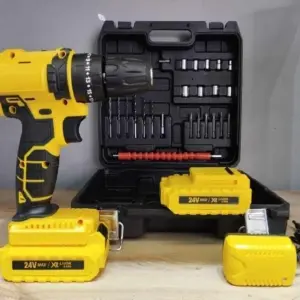 TALADRO PORTATIL AMARILLO