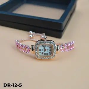 DR-12: Reloj Pulsera, Elegancia en tu Muñeca - DR-12 RELOJ PULSERA TIPO JOYA EN ESTUCHE