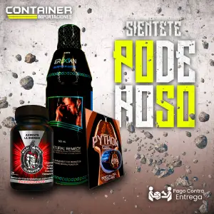 EROGAN+GLADIATHOR CAPSULAS+PYTHON