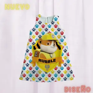 Vestido rubble huellitas