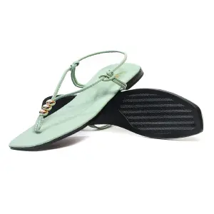 Sandalia Mujer MTK Luna Verde Menta