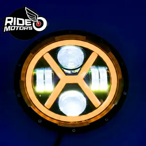 FAROLA LED EN X DE 7 PULGADAS
