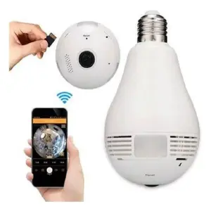 Camara 360 Bombillo Discreta Wifi
