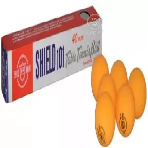 Set X6 Pelotas Shield 101 Pingpong 40mm
