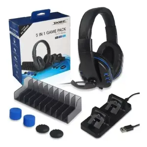 Diadema Combo Dobe 5 En 1 Game Pack