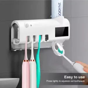 Dispensador Crema Dental+ Soporte Esteri