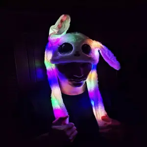 GORRO LEVANTA OREJAS LUCES LED