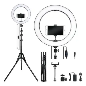 Aro De Luz Led Flash 45 Cm Fotografía S