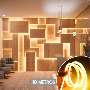 Manguera Plana Luz Led Neón 10M ZE010CA