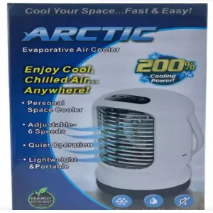 ARCTIC EVAPORATIVE PORTÁTIL LUCES