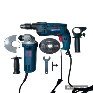 COMBO TALADRO Y PULIDORA BOSCH CON RELIE