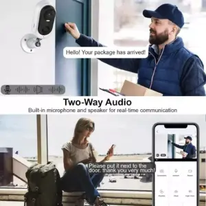 CAMARA IP EXTERIOR SENSOR APP TUYA. 3 M
