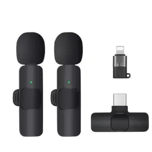 Microfono Inalambrico Doble para Tipo C