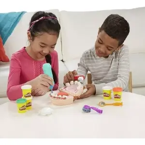 SET DENTISTA BROMISTA PLAY DOH NIÑOS