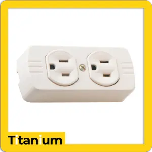 TOMA DOBLE SOBREPONER T- LEVINTON TITAN
