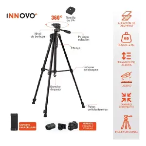 Trípode Profesional Para Cámara Celular