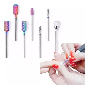 Puntas Drill De Uñas Broca Tusteno