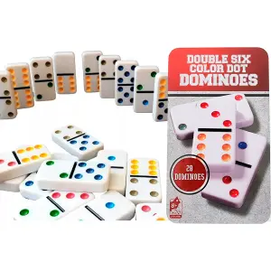Dominó Doble 6 Con 28 Fichas Portátil