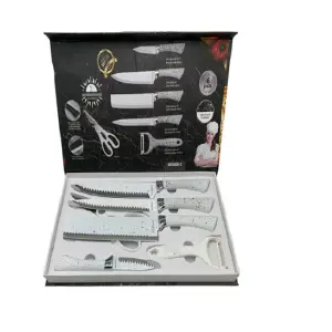 Juego cuchillo 6 pza B-N
