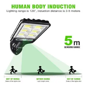 Lámpara Solar Exterior Sensor