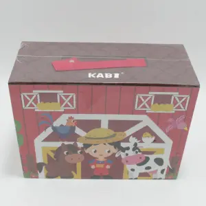 juego encajable en madera figuras