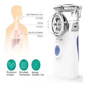 Nebulizador Portatil Recargable Adulto Y