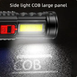Linterna pequeña Led recargable usb para