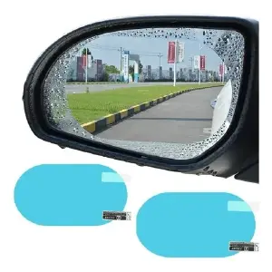 STICKER IMPERMEABLE RETROVISOR CARRO: ¡Dale un toque retro a tu viaje! - STICKER IMPERMEABLE RETROVISOR CARRO
