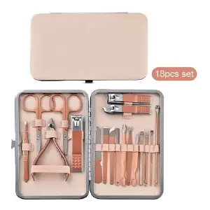 Set Manicure Pedicure Kit 18 Piezas