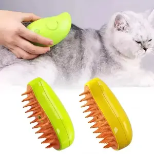 Cépillo  De Vapor Para Gatos 3 En 1