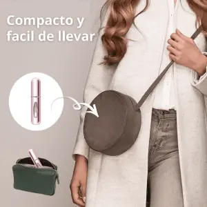 Perfumero spray atomizador de locion