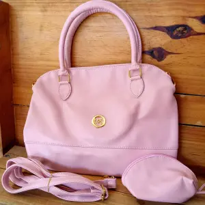 Bolso Rosa + Anillo GRATIS 😱💍🎀
