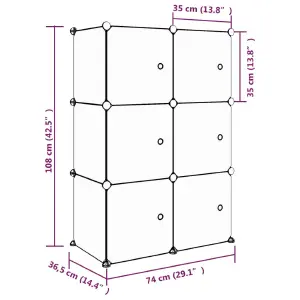 ARMARIO DE NIÑOS ROSA 2X3