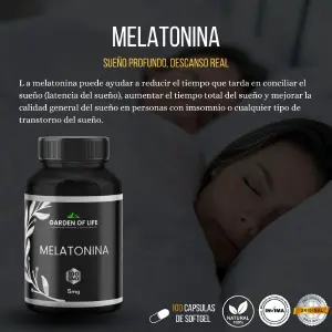 Melatonina Garden Of Life con R. Invima