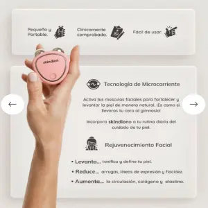 Skindion masajeador tonificador facial