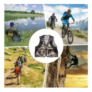 Chaleco Deportivo Táctico para Pesca, Ca