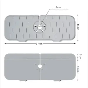 Tapete para grifo de silicona