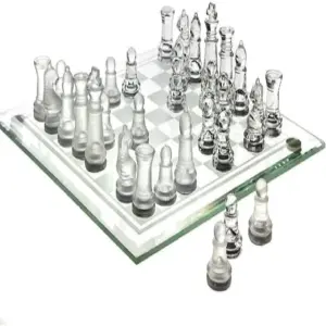 Tablero Juego De Ajedrez De Cristal 8X8