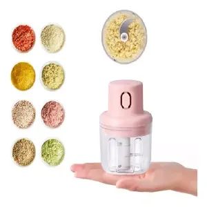 Mini Pica Todo Portátil Recargable Carne