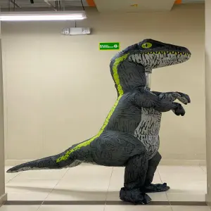Disfraz Inflable Dinosaurio Velociraptor