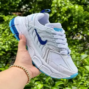 Tenis Nike Skate Araña Blanco Azul Dama