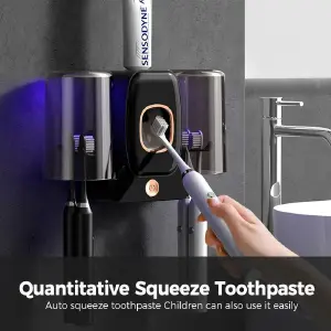 Soporte para cepillos de dientes con esp