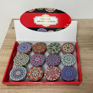 Set De Regalo12 Velas De Soya Aromaticas