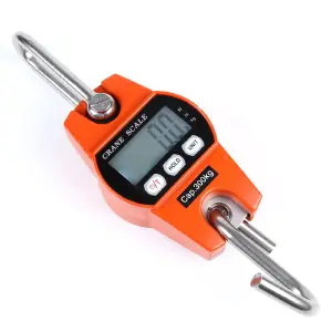 Bascula Colgante de Alta Resistencia: 300 kg de Capacidad - Bascula colgante 300 kg