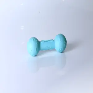 Juguete duro en forma de pesa